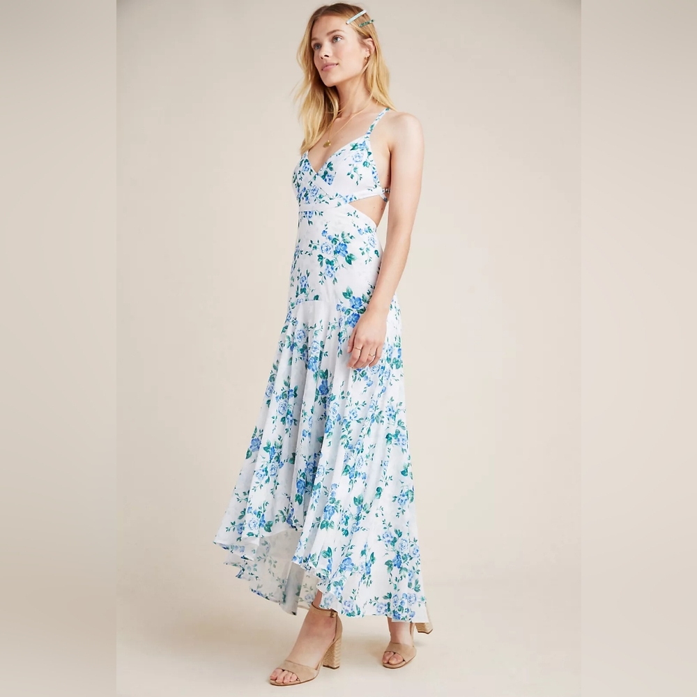 NWT Anthropologie Yumi Kim Love Letter Maxi Dress. XSP. $270 Retail